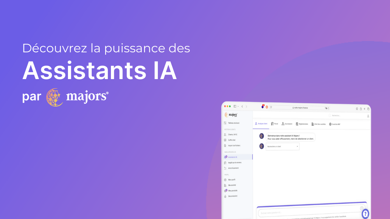 Vidéo tutoriel sur le parcours de conformité Majors