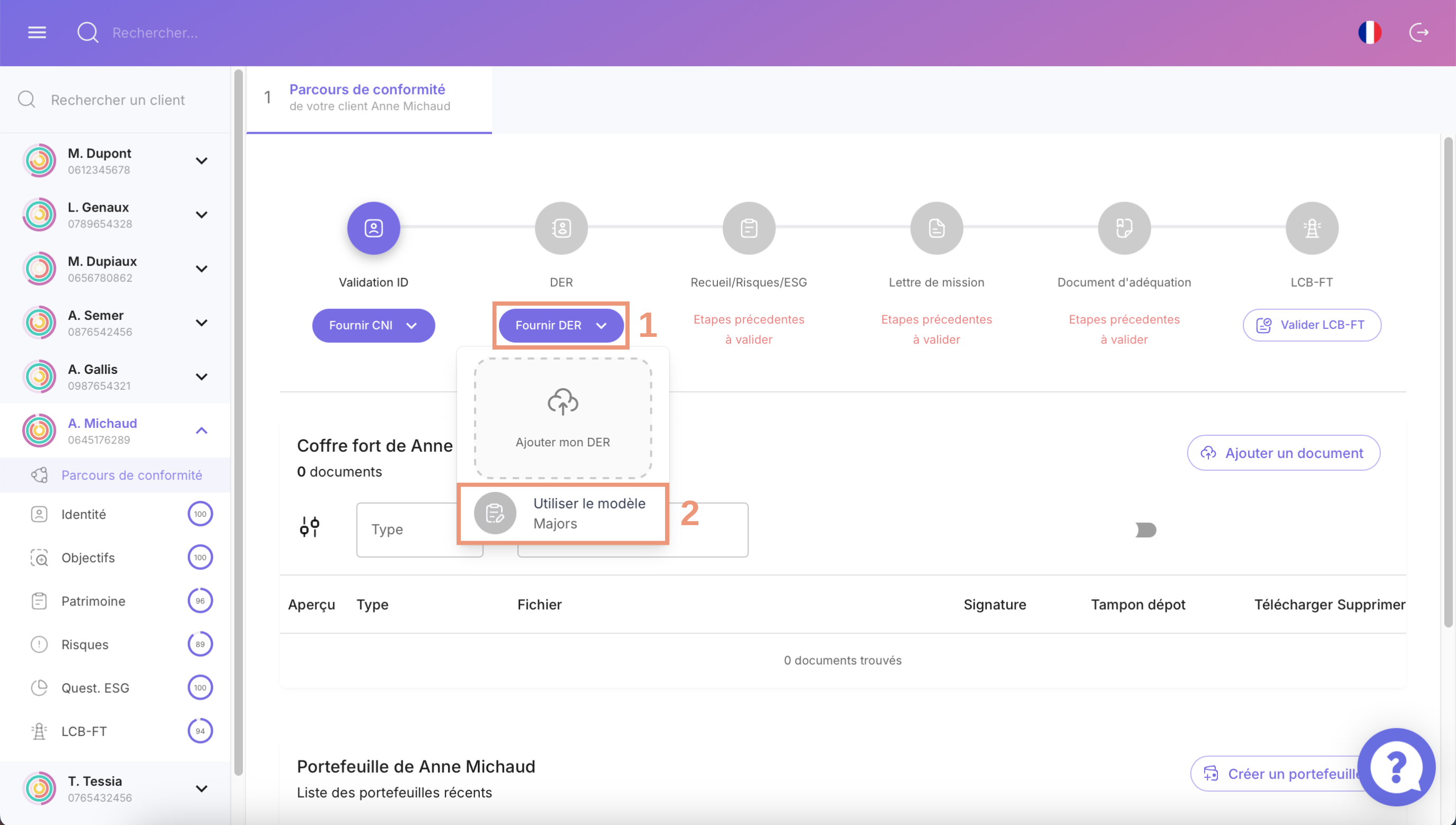Visualisation des documents