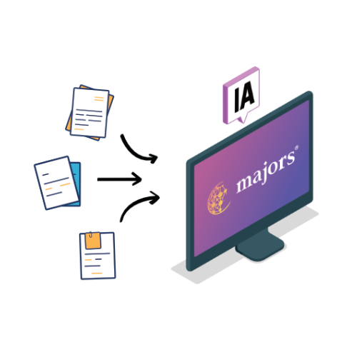 Illustration de l'outil import de fichiers en masse
